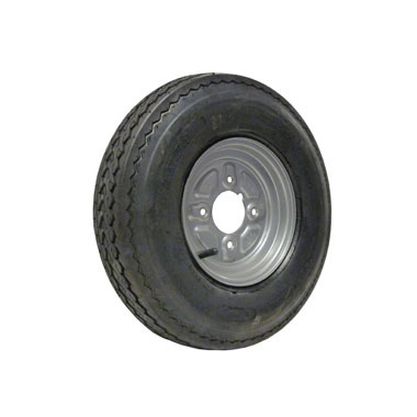 Wheel &Tyre 400/480×8 4ply 4 stud 4" PCD