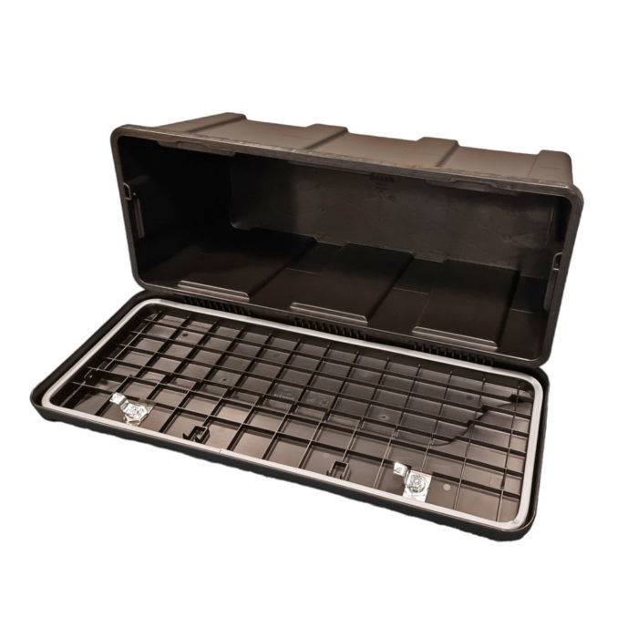 Medium Lockable Plastic Toolbox