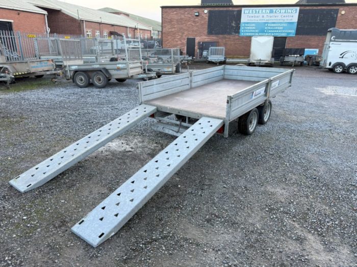 Second Hand Indespension Flatbed Trailer in Devon - Image 2