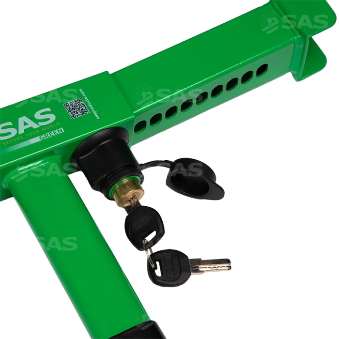 SAS Green V2 Compact Wheel Clamp - Image 2
