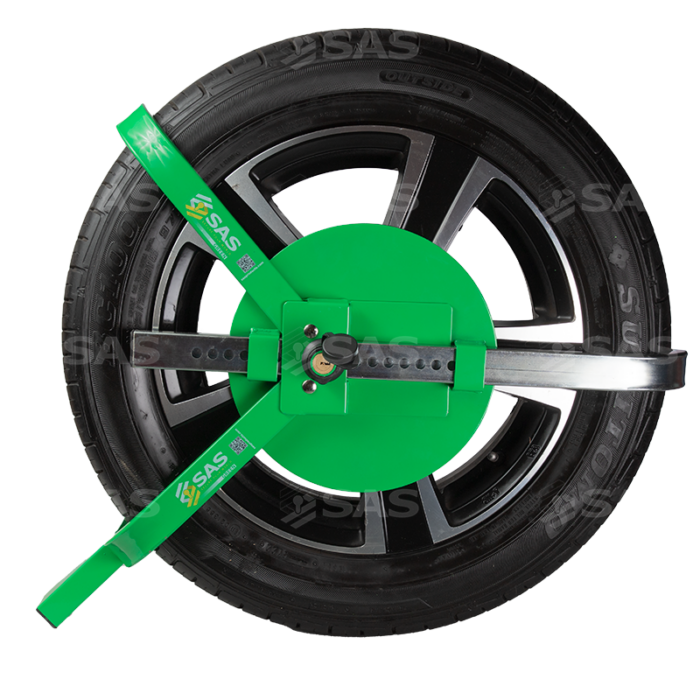 SAS Green V3 Wheel Clamp