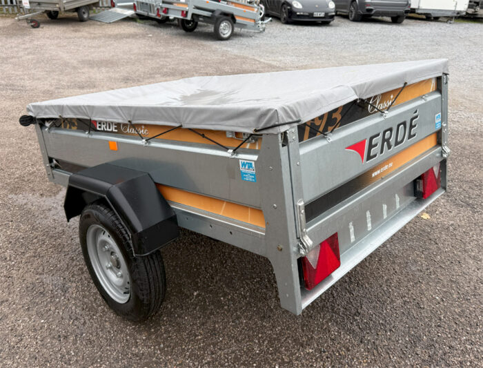 Second Hand Erde 193 with cover Trailer in Devon - Image 2