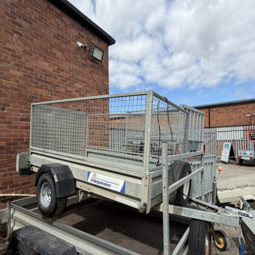 Second Hand Indespension SE750 8 x 4 with mesh sides in Devon