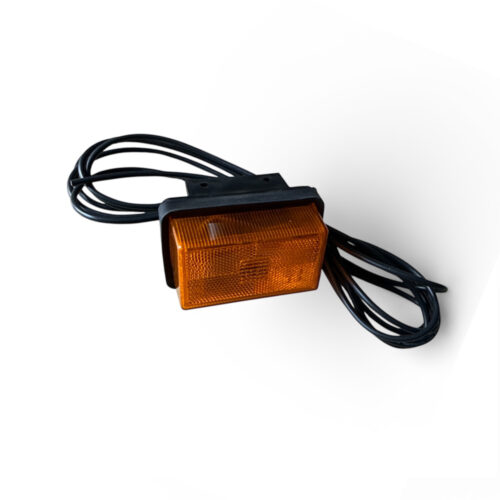 Rubbolite Oblong Amber Side Marker Light, 4.0m loom (P06782B)