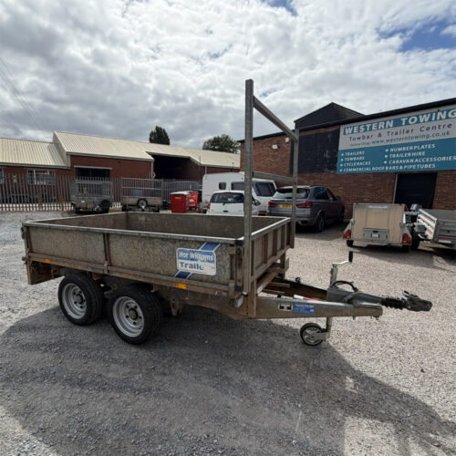 Second Hand Ifor Williams LM85 8 x 5 Flatbed Trailer in Devon