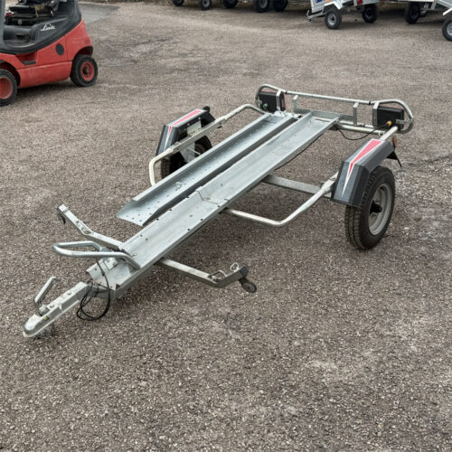 Second Hand Erde PM310 Motorbike Trailer with loading ramp in Devon